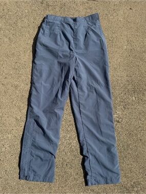 Vintage Sunice Golf Shell Pants Slate Blue L